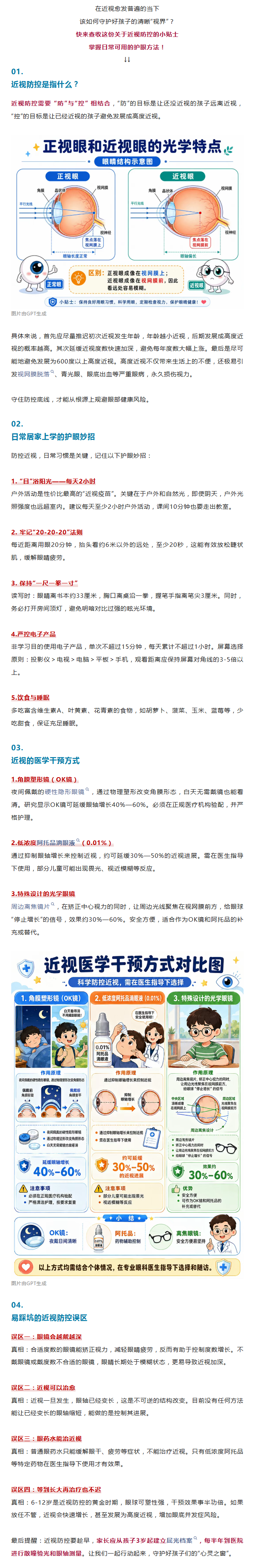 医学科普  守护孩子清晰“视界”，近视防控小贴士.png